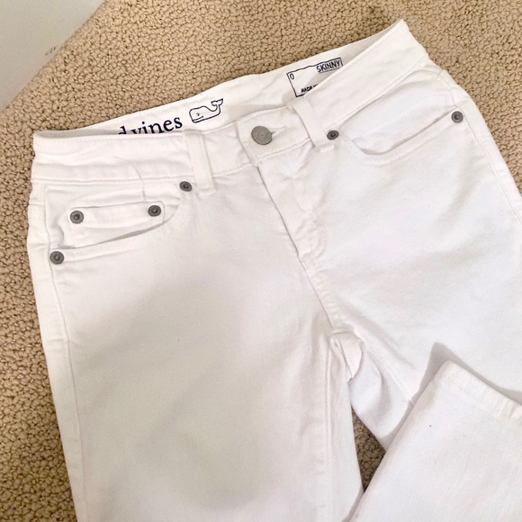 (‼️SOLD‼️) Vineyard Vines White Size 0 Jeans - Picture 2 of 7